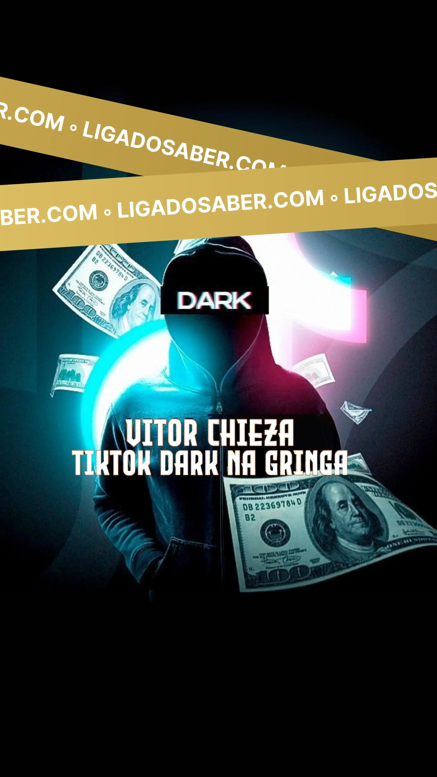 TikTok Dark Renda em Dólares: Vitor Chieza