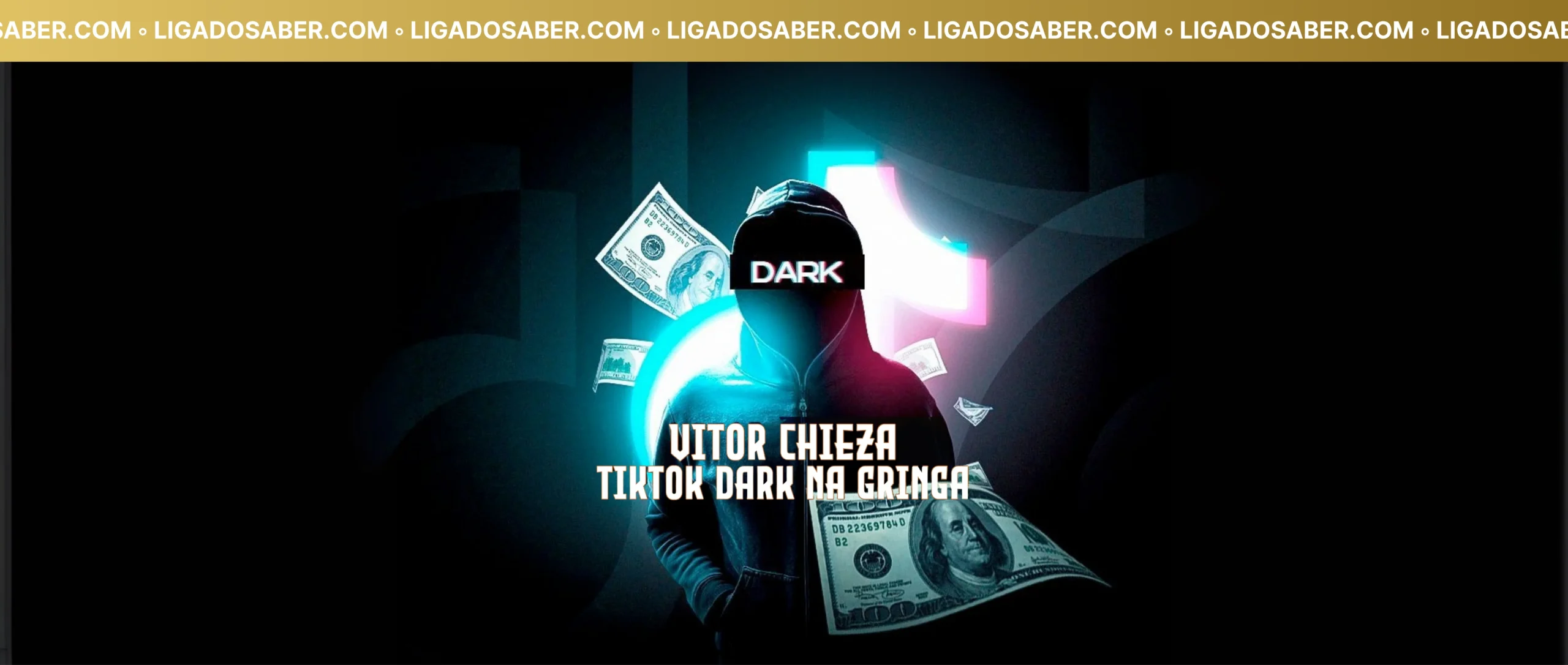 TikTok Dark Renda em Dólares: Vitor Chieza